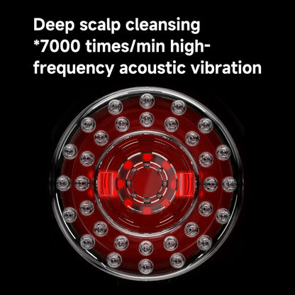 DOCO EMS Electric Massage Comb Vibration Red Light Therapy Hair Growth Massage Scalp Brush Anti Hair Loss Liquid Oil Applicator