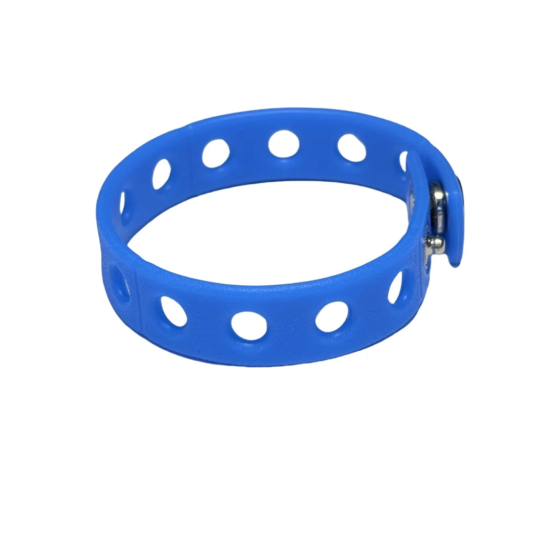 1/12/50/100PCS 21cm Silicone Flexible Holes Fit Shoe Charms Wrist Band Bracelet Sports Casual Bangle For Watches Decorations