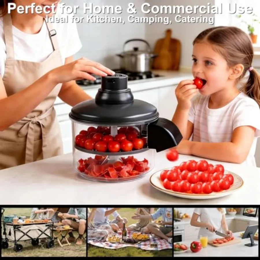 Automatic Grape Peeler Electric Garlic Clove and Tomato Peeler Ideal for small fruits efficient kitchen peeling tool is perfect