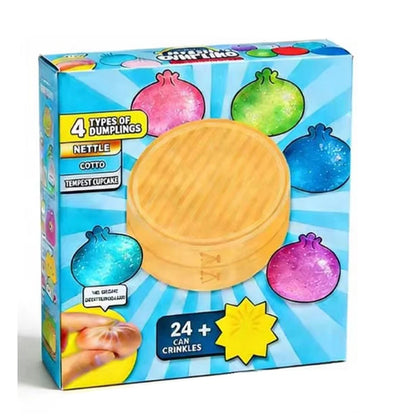2026 New Squishy Bun Advent Calendar 24 Day Mystery Bun Countdown Box Slow Rising Dumpling Fidget Toy Set for Stress Relief Gift
