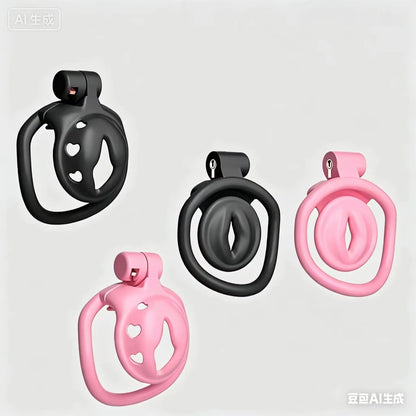 Chastity Cage Penis Ring Cock Cage Fetish Sissy BDSM Sex Toys for Men Gay Adult Fetish Gear Male Urethral Train Chastity Device