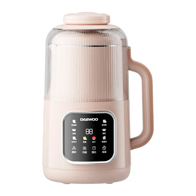 220V Blender Soymilk Maker Small Automatic Low Noise No Residue Juicer Cooking Machine AH