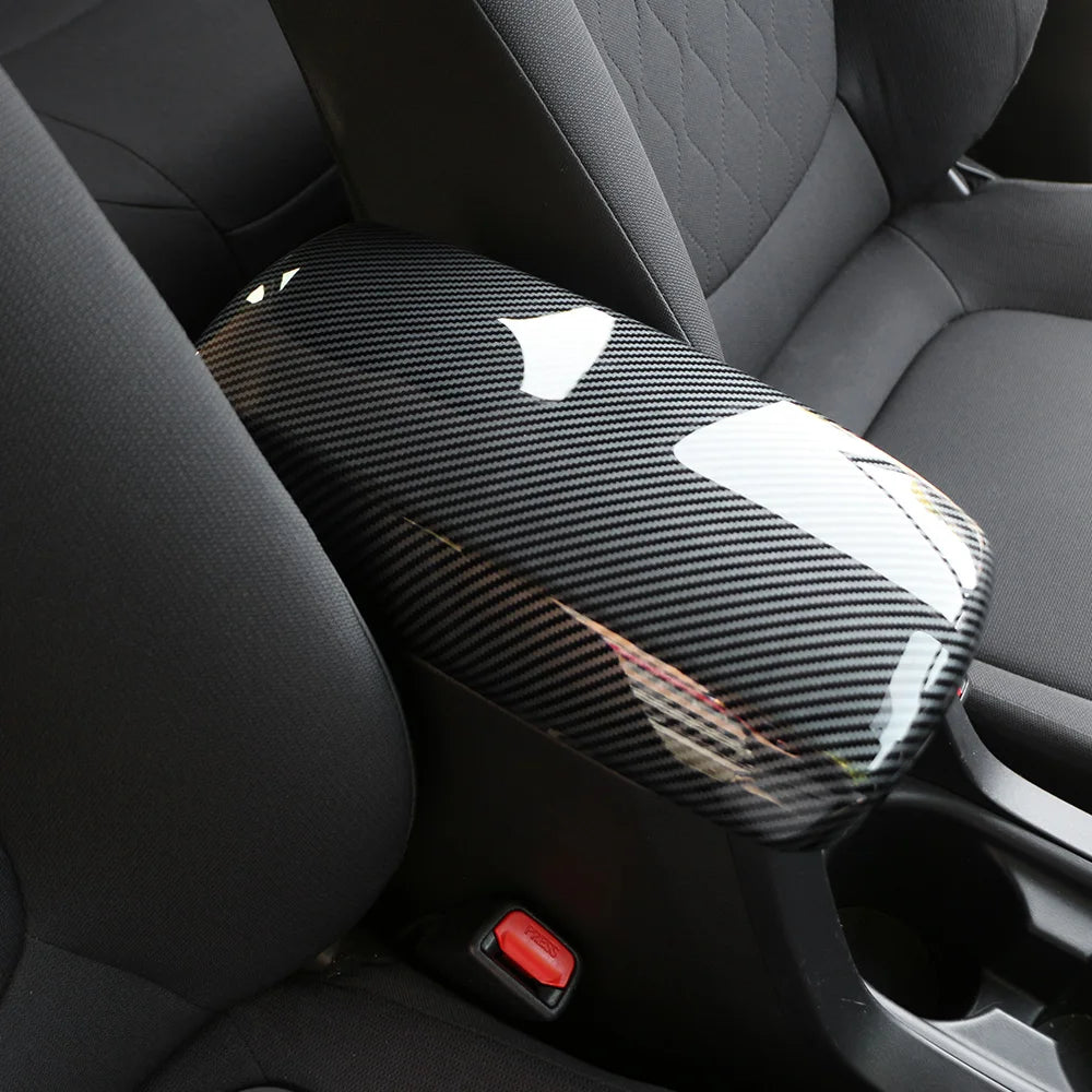 For Toyota Corolla Cross XG10 2019 2020 2021 2022 2023 2024 Accessories Armrest Box Cap Cover Decoration Sticker Interior Trim