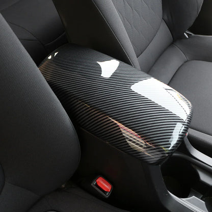 For Toyota Corolla Cross XG10 2019 2020 2021 2022 2023 2024 Accessories Armrest Box Cap Cover Decoration Sticker Interior Trim