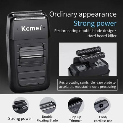 Kemei Hair Clipper Kit KM-2296 KM-2299 KM-1102 Men's Electric Hair Trimmer Machine Professional Hair Cutting Machine for Men