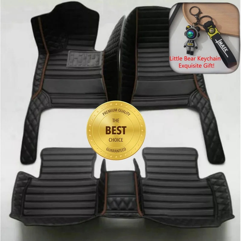Customized Fit for Foton Tunland V7 Car Floor Mats Car Accessories Tailored Waterproof Auto Carpet Mats Left/Right-hand Drive
