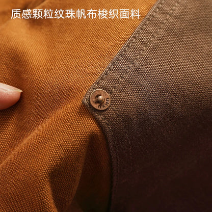 2024 Autumn And Winter New American Retro Heavyweight Men's Patchwork Cargo Pants Loose Fashion Multi-pocket Casual Trousers