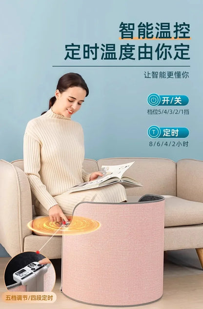 220V Electric Foot Warmer Under Desk Heating Pad for Office Winter Warmth Leg Heating Blanket CDB