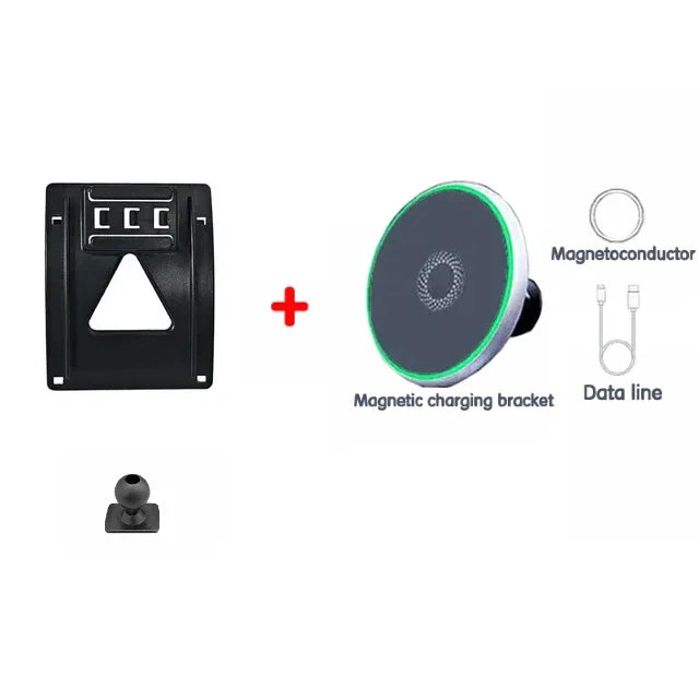For Volkswagen VW Touran 2005 2006-2013 Car Phone Holder Wireless Charging Magnetic Phone Holder Car Magsafe Support Accessories