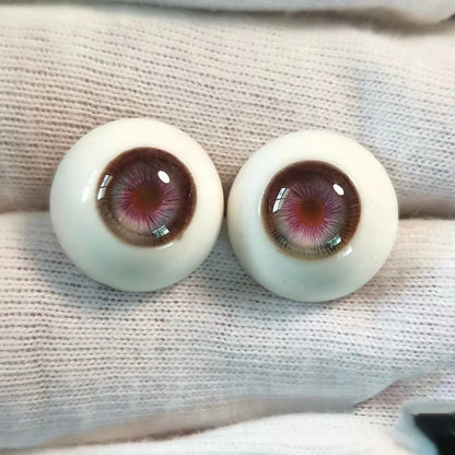Resin Eyes Doll Eyeball Blue Red Eyes Doll Accessories For 1/6 1/8 1/3 BJD Doll DIY Handmade Eyeball 10mm/12mm/14mm/16mm/18mm