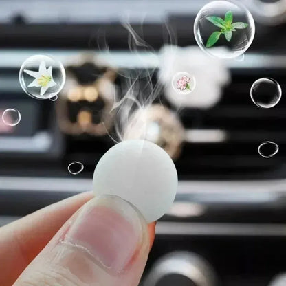 Car Vent Fragrance Diffuser Air Freshener Refill Cartridges Solid Perfume Sheets Car Interior Freshener Accessories 5-10PCS