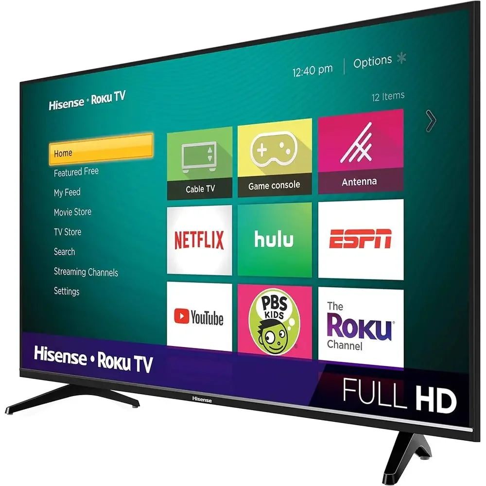 43-Inch Class H4 Series LED Roku Smart TV with Alexa Compatibility (43H4F, 2020 Model)