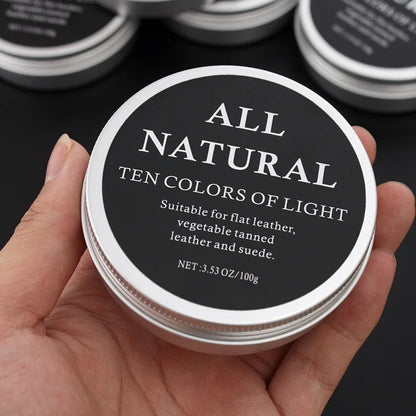 30ml/50ml/100ml Mink Oil Cream For Leather Shoes Bags Leather Care Cream Leather Maintenance Cream Leathercraft Accessories
