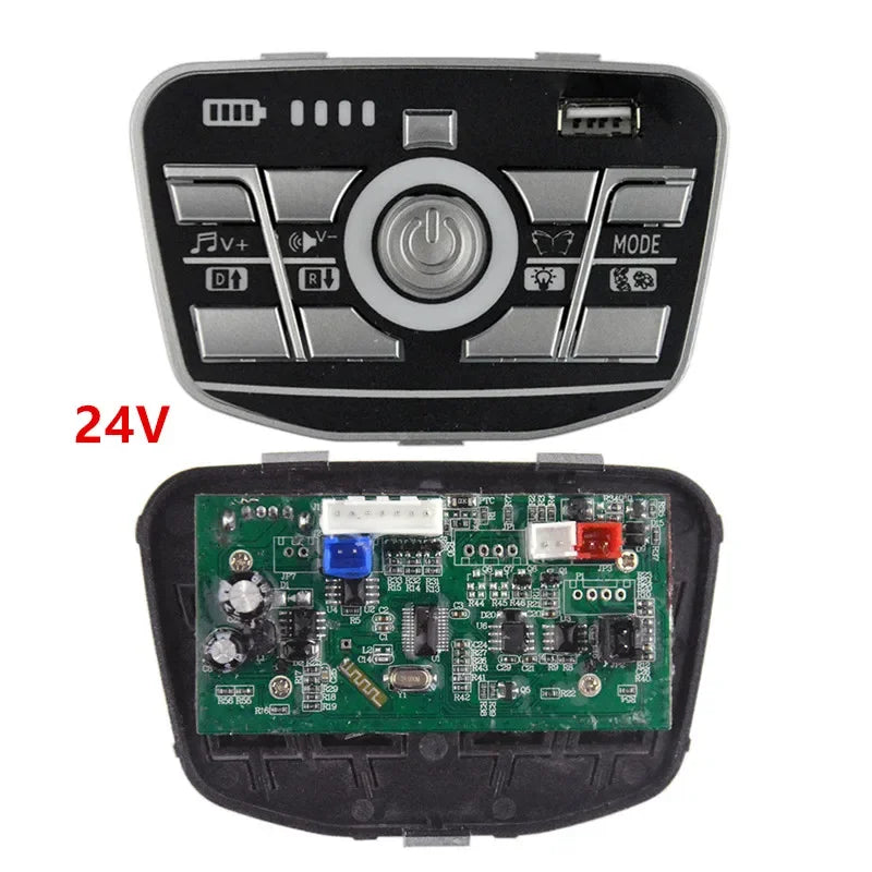Multi-functional children ride-on electric vehicle controller 12V, JR1844N central controller for baby car