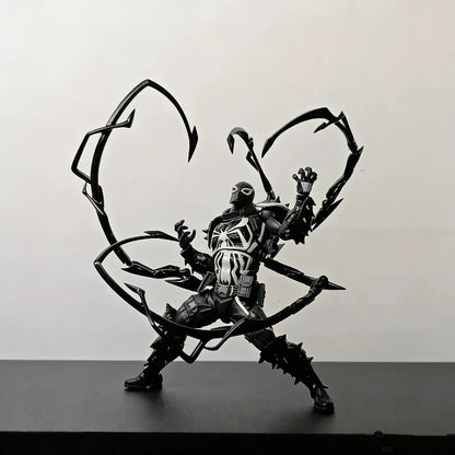 1/12 Marvel Anti-Venom Action Figure Ct Agent Anti-Venom Movable Joints Figure Eugene Thompson Anime Model Collectible Toy Gift