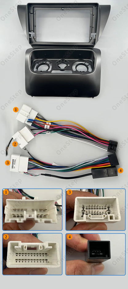 9" For Mitsubishi Lancer 9 CS 2000-2010 Car Radio 2K QLED Screen Android 16 Wireless BT Carplay Touch 4G WIFI