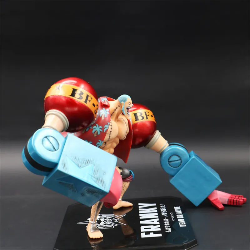 One Piece Franky Zero New World Two Years Later Battle Version Boxed Pvc Figure Anime Collectible For Adult Collectors