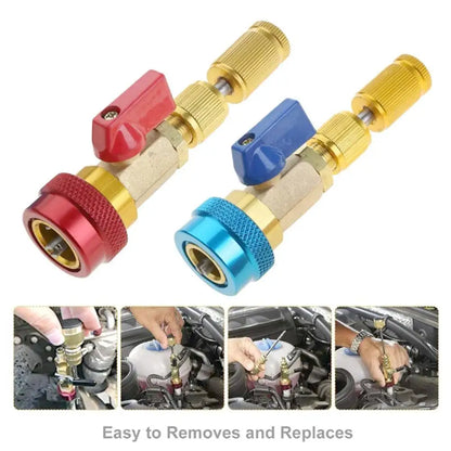 Valve core wrench R134A Auto Air Condition Valve Core Wrench Quick Remover Replacement Tool Car Accessories