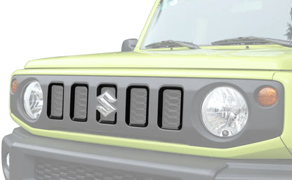 Car Front Grille Grill Inserted Cover for Suzuki Jimny JB64 JB74 2019 2020 2021 2022 2023 Racing Grills Exterior Accessories ABS