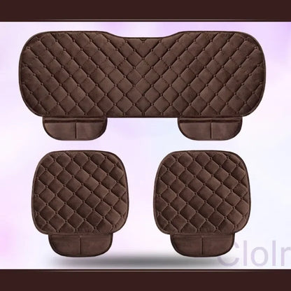 Auto Interior Accessories Winter Warm SUV Car Seat Cover Universal Cushion Front Rear Breathable Protector Mat