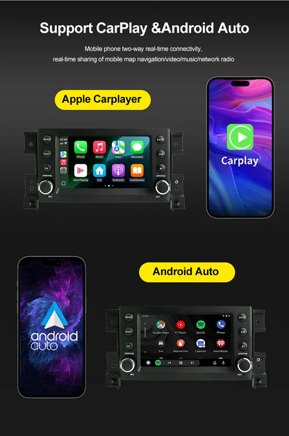 Android Car Radio 7' Multimedia Wifi GPS for Suzuki Grand Vitara 3 2005-2015 with Carplay AndroidAuto Stereo
