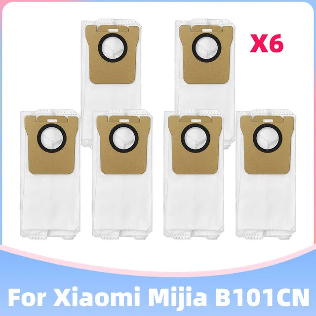 For Xiaomi Mijia Omni B101CN , X10 Plus / Dreame S10 Pro , L10s Ultra Spare Parts Main Side Brush Hepa Filter Mop Cloth Dust Bag