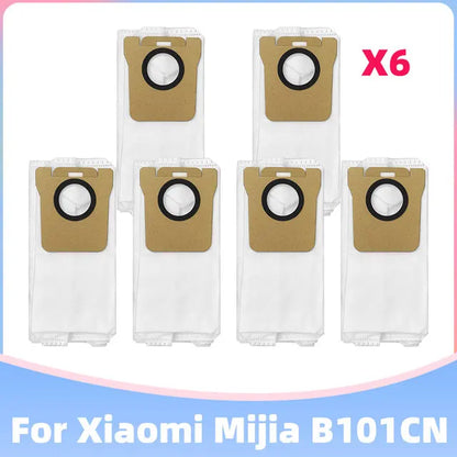 For Xiaomi Mijia Omni B101CN , X10 Plus / Dreame S10 Pro , L10s Ultra Spare Parts Main Side Brush Hepa Filter Mop Cloth Dust Bag
