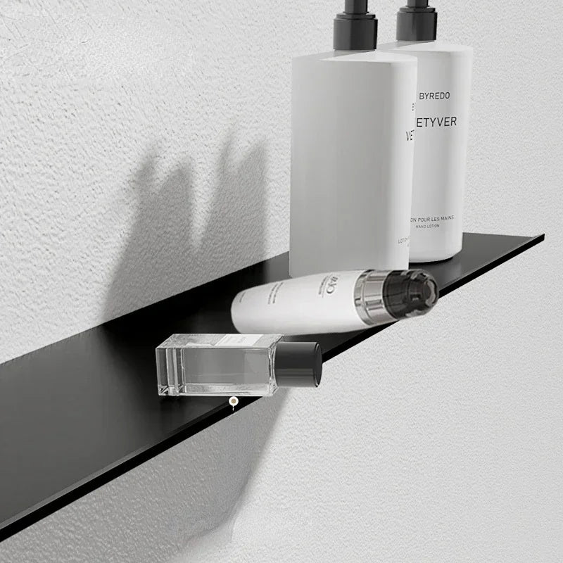 Bathroom Shelf Organizer Wall Mount Shower Shampoo Soap Cosmetic Shelves Kitchen Storage Rack Holder Bathroom Accessories
