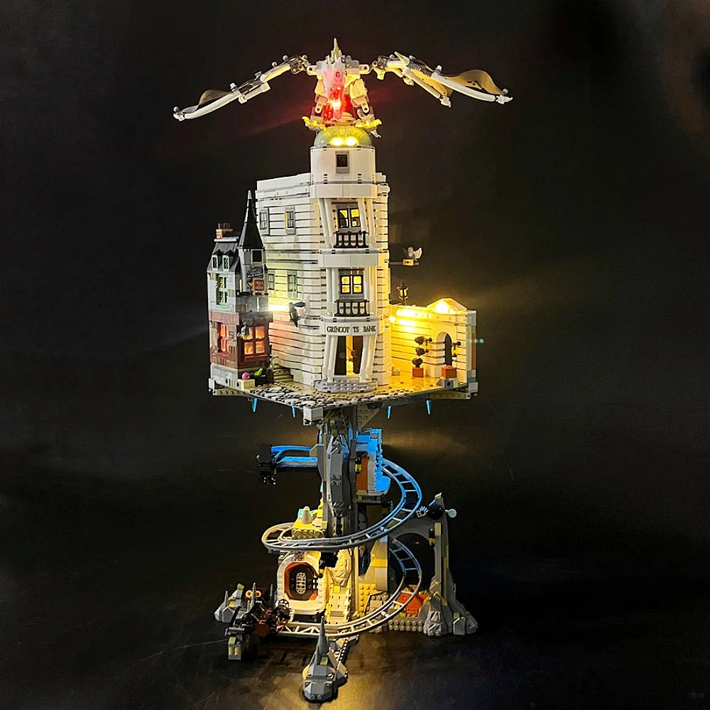 Cheapest 4803Pcs Requiring Assembly Dispaly Building Bank Collectors Edition Block Model Birthday Christmas Gifts