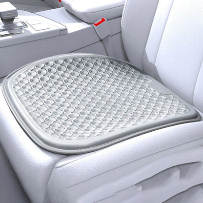 Car Gel Seat Cushion Silicone Mat Cool Gel Cooling Pad Universal Four Season Breathable Ventilate Vehicle Protector Mat Pad