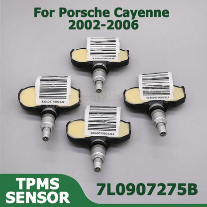 433MHz 7L0907275B Tyre Sensor For Porsche Cayenne 2002-2006 Car Tire Pressure Monitoring System Sensors Parts TPMS Accessories