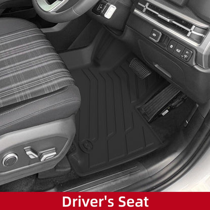 for Hyundai Santa Fe Hybrid 2025 2026 Car Floor Mats Protective Mat Car Accessories Cargo Liner Trunk Pad Only Fit Right Rudder