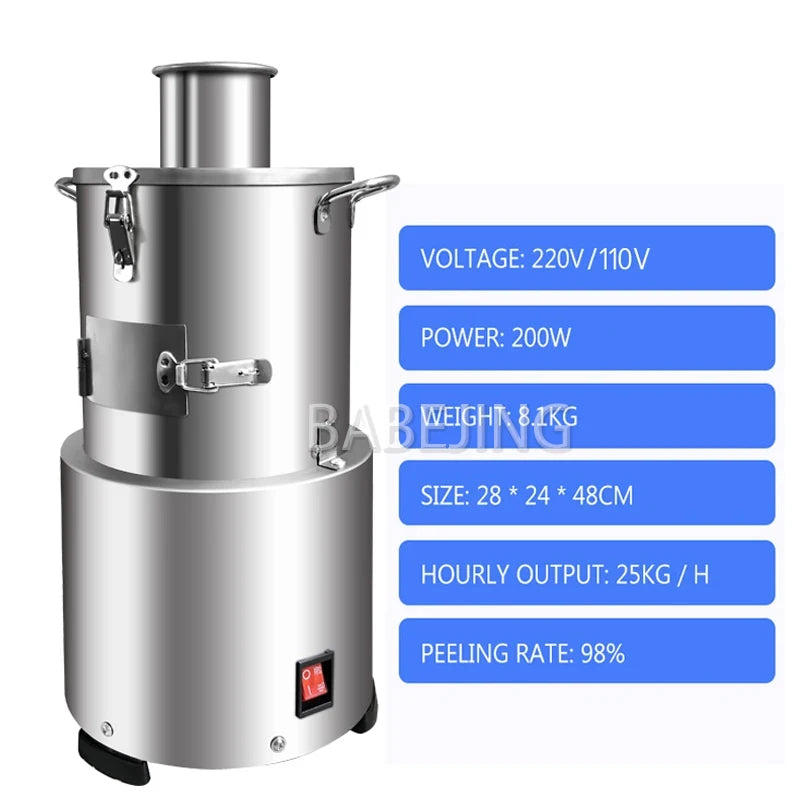 BABEJING Fully Automatic Garlic Peeler For Kitchen Use Garlic Peeler