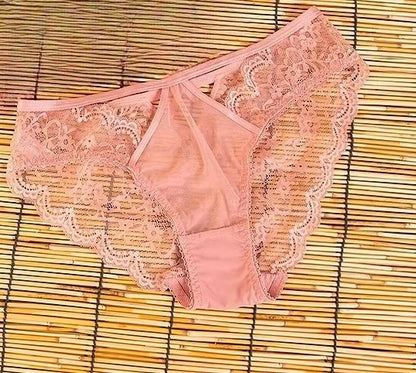 Sexy French Lace Bra Set, Minimizer for Large Bust Sheer See Through, Pure Desire Lingerie with Cutout, All Seasons Bestseller