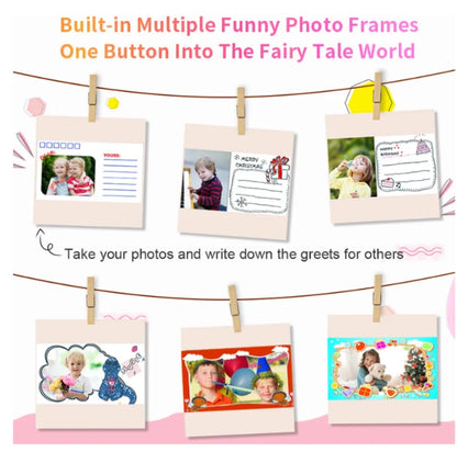 Digital Children Camera For Photography Mini Printer Portable Thermal Instant Print Photo Kids Camera Video Educational Toy Gift