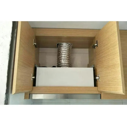 CXW-128-T3 Small Pulling Type Range Hood, 18m³/min 480pa Power, 600mm Stainless Steel for Apartment Hotel/Home Kitchen Use 220V