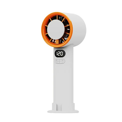 Lenovo 120 Speeds High Speed Handheld Fan 10000+ RPM Turbo Fan Portable USB Rechargeable Desktop Fan for Home Office Camping