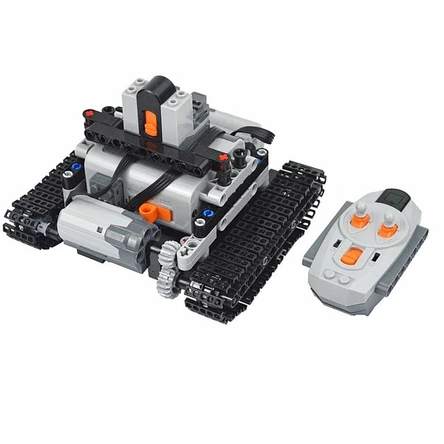 MOC Expert Technical Car Power Function Motor Parts  Buiding Block With RC Motor Vehicle Brick Toys For Children Gifts Leduo