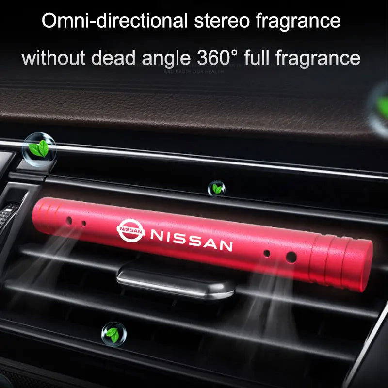 Car Air Freshener Auto Accessories Perfume Diffuser For Nissan sentra Serena maxima Versa Juke Micra rogue tiida x-trail nismo