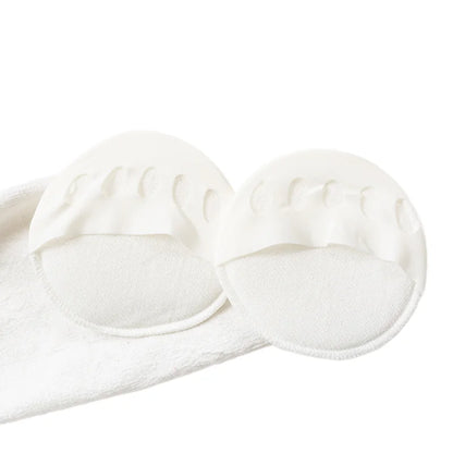 10PCS Foot Pad High Heel Forefoot Pad, Soft Invisible Metatarsal Support, Non-Slip and Anti-Foaming Insole Comfortable Care Tool