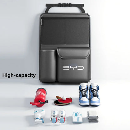 1pcs Car Trunk Storage Bag SUV Seat Back Hanging Tools Organizer Multifunctional Storage Bag for BYD Seal Atto3 S2 S6 S7 X Dream