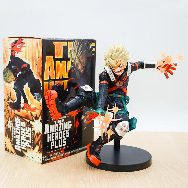 My Hero Academia Midoriya Izuku Anime Figure Boku no Hero Todoroki Shoto/Kaminari Denki/Bakugo Katsuki Action Figure Model Toys
