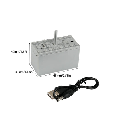 Technical Parts Train Motor 88002 MOC Pack Power Functions Battery Box Tracks Top Base Plate for Legoeds EV3 91994 74784 2871
