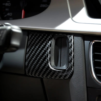 Car Center Console Gear Shift Panel Set, For Audi A4 S4 RS4 A5 S5 RS5 (2007-2016) Carbon Fiber Interior Sticker Trim Accessories
