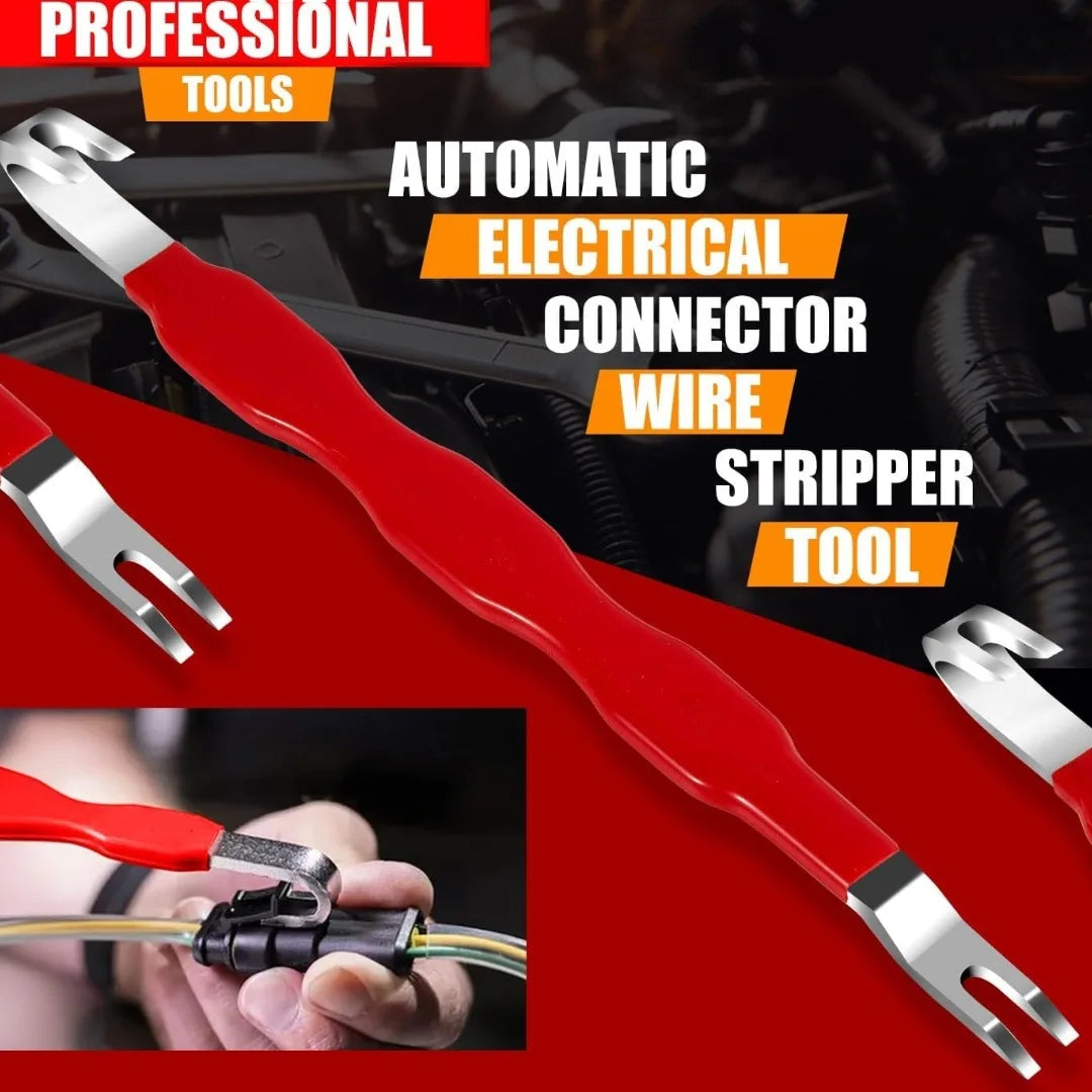 3-piece Automotive Electrical Connector Disconnect Pliers Set, Fuel Line Separator, and Wire Harness Angled Wire Cutter Removal