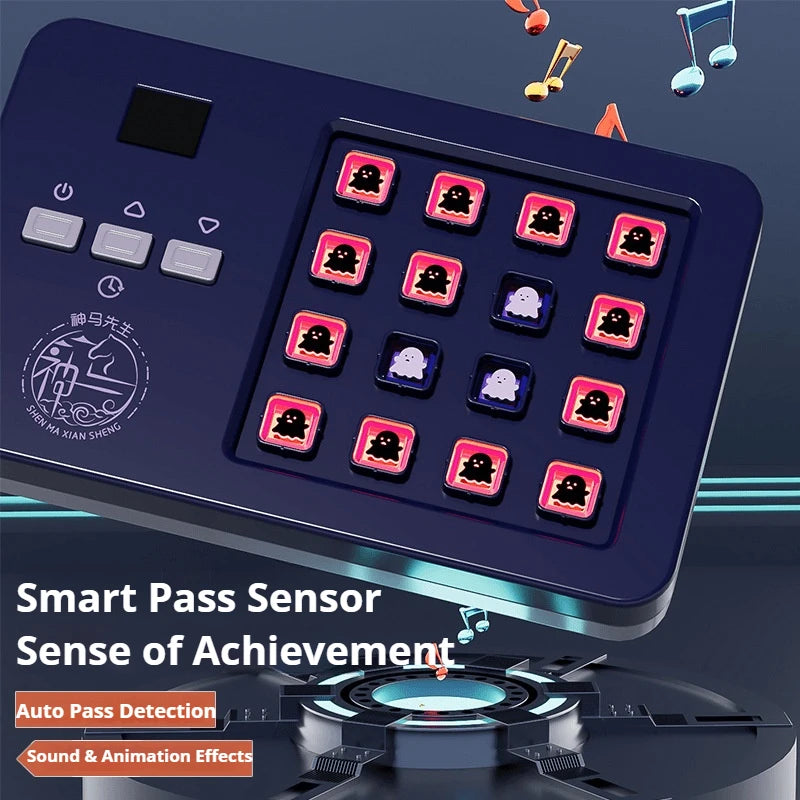 Electronic Puzzle Machine with 600+ Levels Smart Logical Thinking Three Modes Brain Teaser Toys for Children Easter Gift for Kid