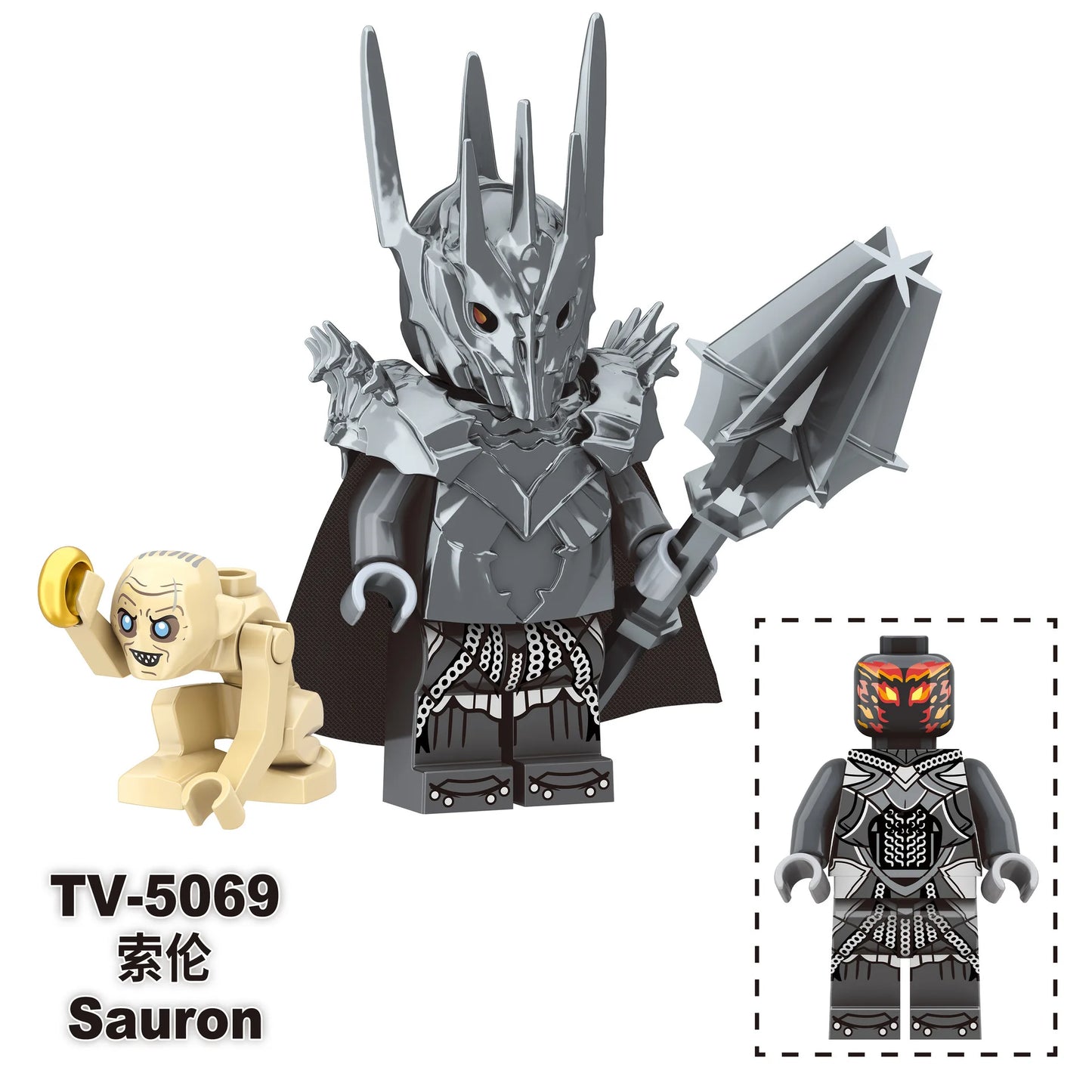Mini Lord Rings Action Figures Building Block Ringwraiths Orcs Legion Elf King Princ Knight Dwarf Wizard Movie Characters Bricks