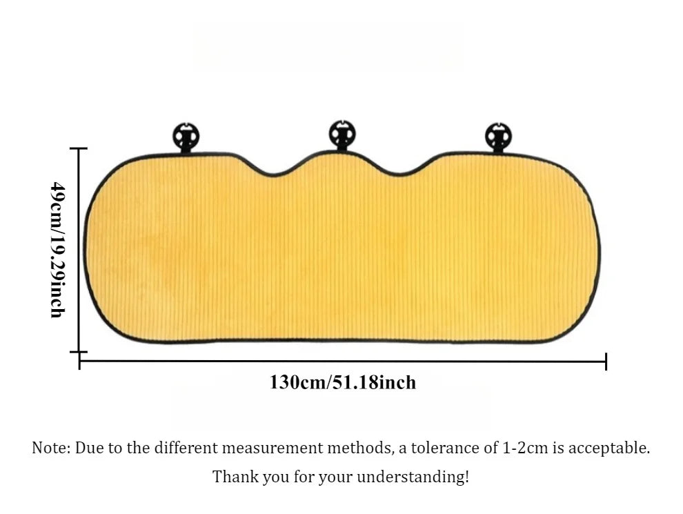 Lucky Kitten car seat covers, Corduroy Seat Cushion with Storage Bag Suitable for More Than 95% Car Models Trucks, Sedans SUVs