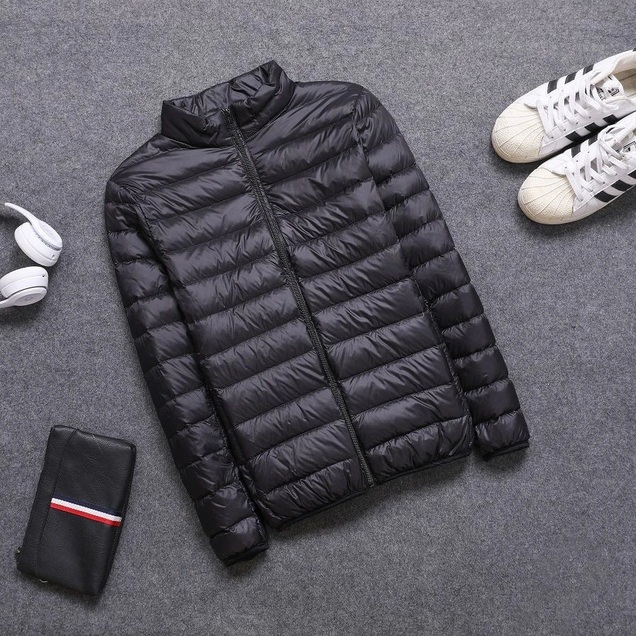 Ultra-Light down Vest Men's Spring Autumn Winter Fashion City Style Standard Fit Youth Daily Wear Couple's Style Vest
