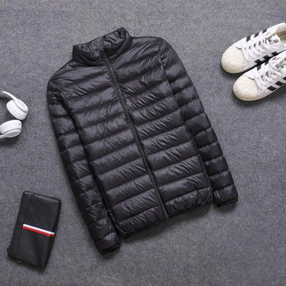 Ultra-Light down Vest Men's Spring Autumn Winter Fashion City Style Standard Fit Youth Daily Wear Couple's Style Vest